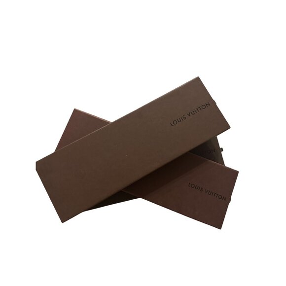 LOUIS VUITTON Set of 3 Tie or Belt Gift Storage Boxes - Picture 1 of 5